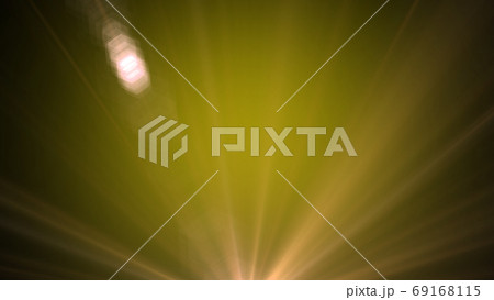 フレアライト光線ビームグラフィック背景素材 69168115