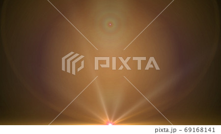 フレアライト光線ビームグラフィック背景素材 フレアライト光線ビームグラフィック背景素材 69168141