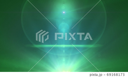 フレアライト光線ビームグラフィック背景素材 69168173