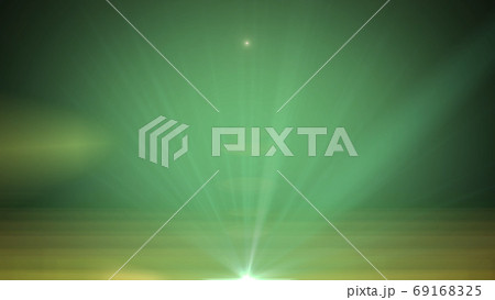 フレアライト光線ビームグラフィック背景素材 69168325
