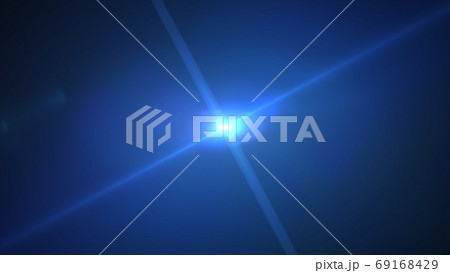 フレアライト光線ビームグラフィック背景素材 69168429