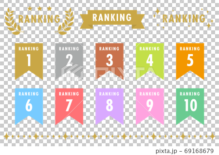 Ranking ribbon set 69168679