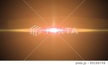 フレアライト光線ビームグラフィック背景素材 69168749