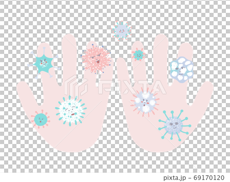 Hand and virus Hand and virus 69170120
