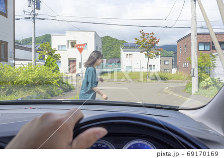 「歩行者の飛び出し」イメージ 69170169