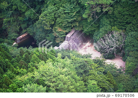 兵庫 神戸 六甲山 砂防ダム 防災(ロープウェーより、夏) 兵庫 神戸 六甲山 砂防ダム 防災(ロープウェーより、夏) 69170506