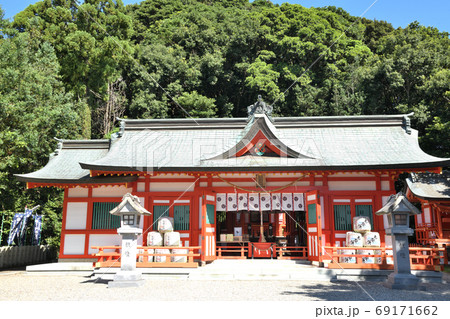 阿須賀神社拝殿 69171662