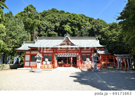 阿須賀神社拝殿 69171663