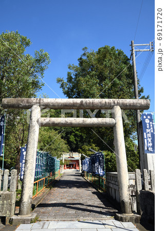 阿須賀神社 鳥居と拝殿 阿須賀神社 鳥居と拝殿 69171720