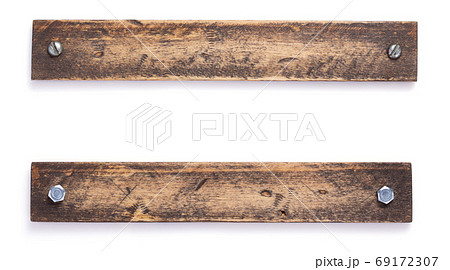 wooden board, beam or bars on white background wooden board, beam or bars on white background 69172307