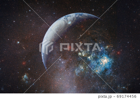 Planet Earth. Elements of this image furnished by NASA 69174456