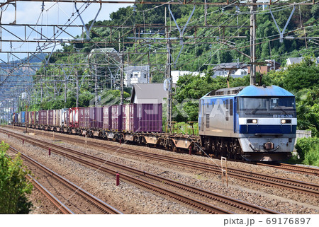 東海道本線　二宮－大磯　JR貨物　EF210-126（岡山） 69176897