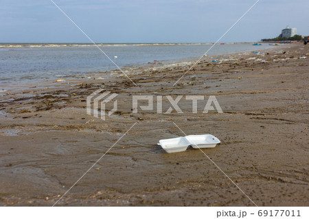 Plastic pollution environmental problem in ocean 69177011