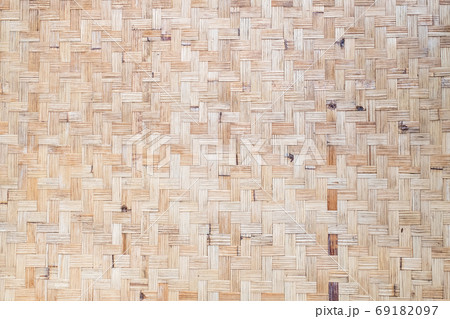Woven bamboo texture 69182097