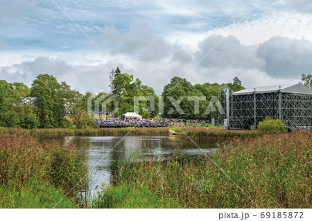 Outdoor festival in the Park. 69185872