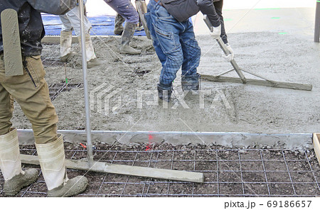 コンクリート打設工事 コンクリート打設工事 69186657