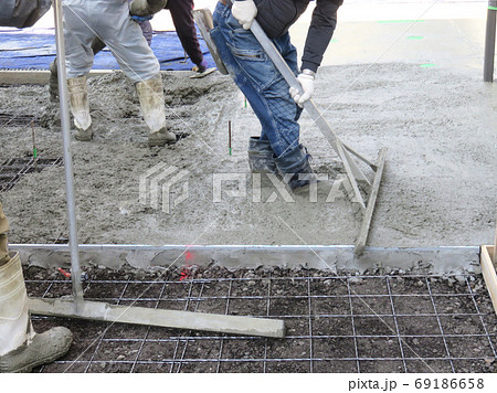 コンクリート打設工事 69186658