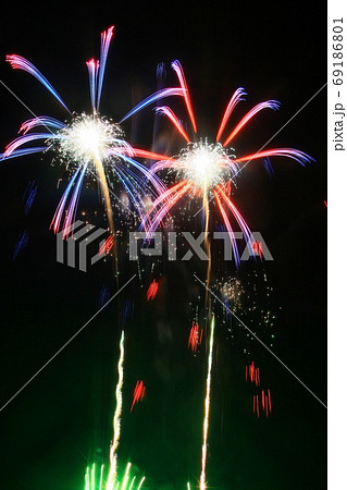 【茨城県】常総きぬ川花火大会 【茨城県】常総きぬ川花火大会 69186801