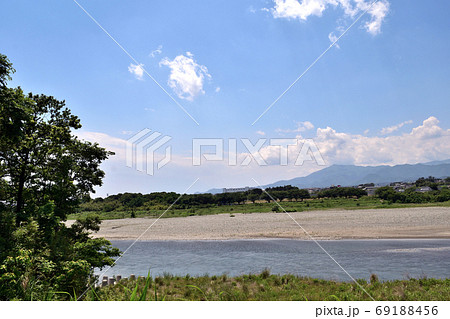 相模川河川敷 新田宿から大山方面 相模川河川敷 新田宿から大山方面 69188456