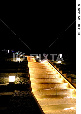 夜の伊香保温泉石段街(Night view at Ikaho spa) 69188616