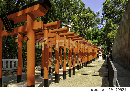 神戸 生田神社 稲荷神社 兵庫県神戸市の写真素材 [69190921] - PIXTA