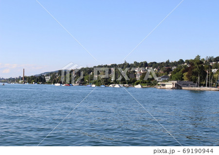 チューリッヒ湖畔の風景 チューリッヒ湖畔の風景 69190944