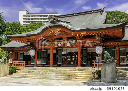 神戸 生田神社 拝殿 兵庫県神戸市 神戸 生田神社 拝殿 兵庫県神戸市 69191023