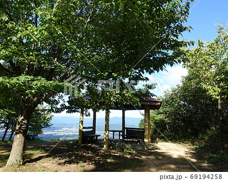 市民の森　展望台　西向沼　米沢 69194258