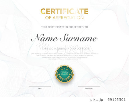 diploma certificate template black and gold color with luxury and modern style vector image. diploma certificate template black and gold color with luxury and modern style vector image. 69195501
