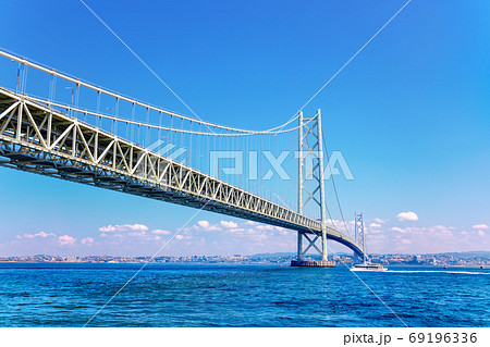 明石海峡大橋 (8月 夏 朝) 明石海峡大橋 (8月 夏 朝) 69196336