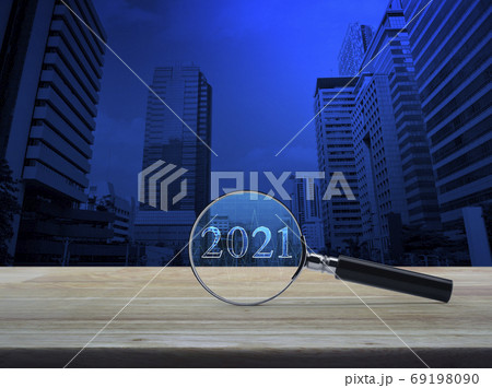 Business happy new year 2021 cover concept 69198090