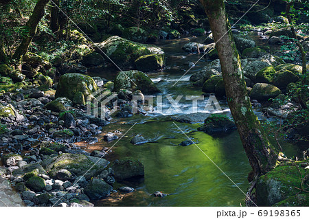 盛夏の菊池に流れる川に涼を求める 盛夏の菊池に流れる川に涼を求める 69198365