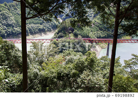 奥大井レインボーブリッジと湖上駅 奥大井レインボーブリッジと湖上駅 69198892