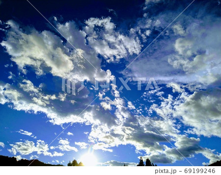 田舎の日の出 69199246