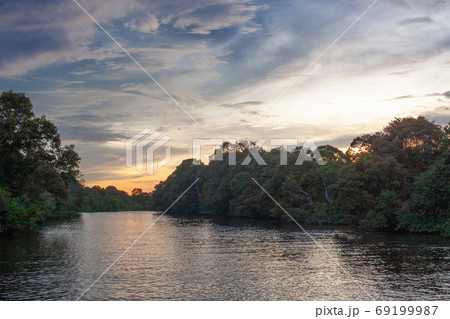 夕暮れ 夏 景色 69199987