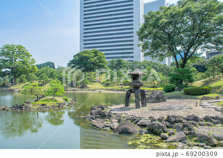 東京都　旧芝離宮恩賜庭園　特別史跡　州浜  69200309