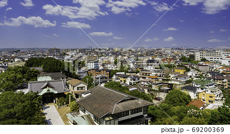 明石　明石市立天文科学館から明石市街方面を望む　兵庫県明石市 69200369