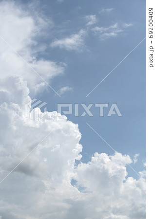 夏の雲、夕立前の入道雲 69200409