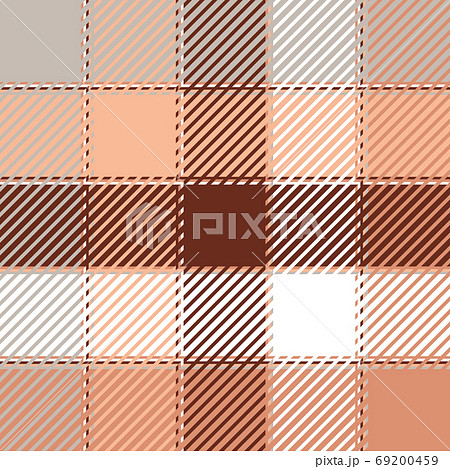 Orange peel tartan plaid seamless pattern Vector Image