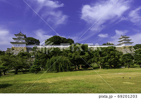 明石城　巽櫓と坤櫓　兵庫県明石市 69201203