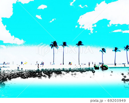 ワイキキビーチ 69203949