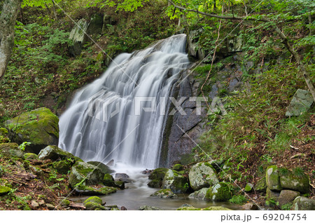 岩手県洋野町の大澤大滝 69204754