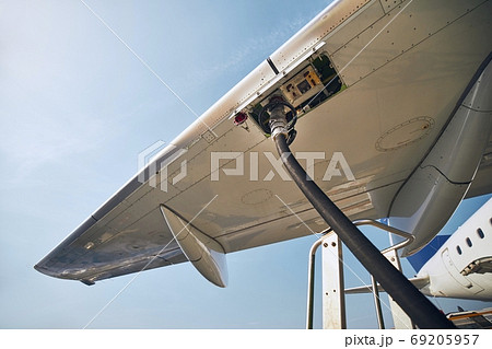 Refueling of airplane Refueling of airplane 69205957