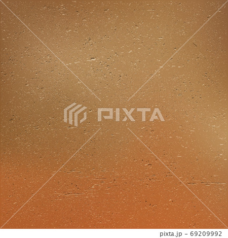 worn grunge wall background in orange brown 69209992