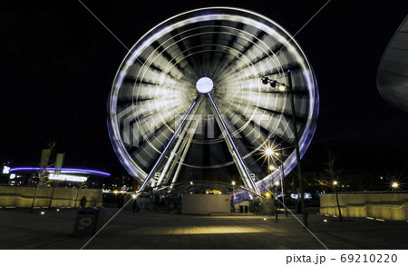 Echo Wheel of Liverpool by night Echo Wheel of Liverpool by night 69210220