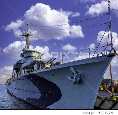 Polish warship - museum ORP Blyskawica (Lightning) - Gdynia, Tricity, Pomerania, Poland Polish warship - museum ORP Blyskawica (Lightning) - Gdynia, Tricity, Pomerania, Poland 69212241