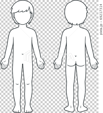 boy body outline