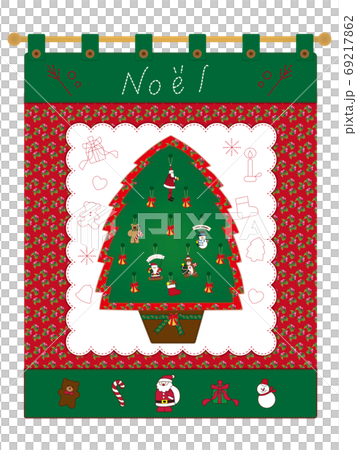 Christmas tapestry patchwork embroidery ornament Christmas tapestry patchwork embroidery ornament 69217862