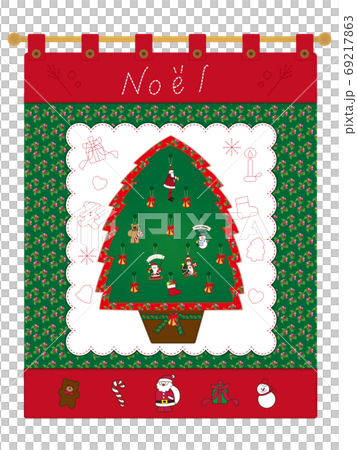 Christmas tapestry patchwork embroidery ornament Christmas tapestry patchwork embroidery ornament 69217863