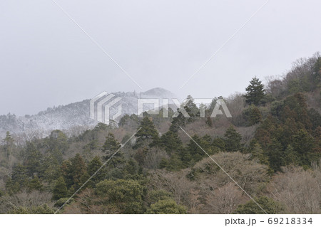 比叡山の雪景 69218334